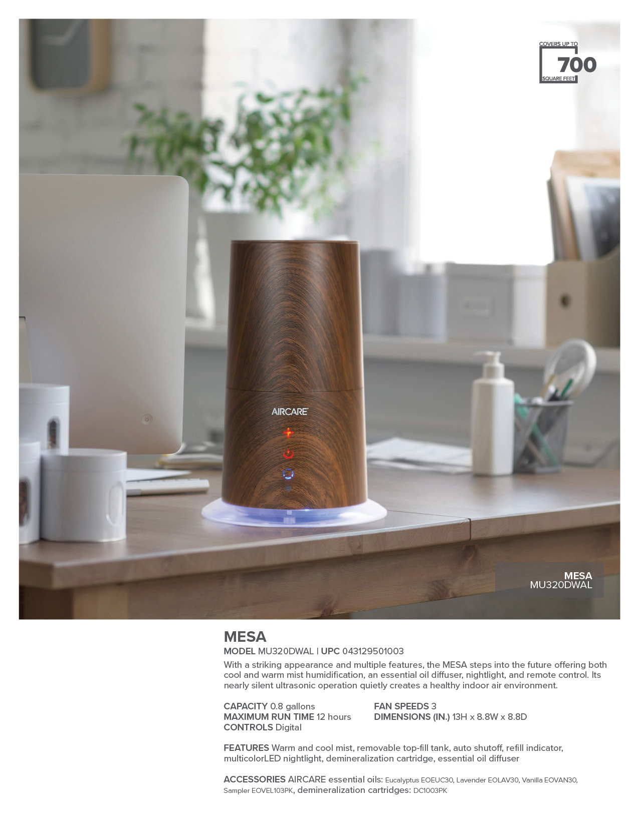 Catalog 2023/2024 AIRCARE Ultrasonic, Evaporative, & Steam Humidifiers